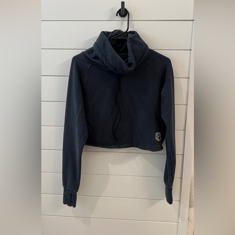 Born Primitive Cowl at the Half Moon crop sweatshirt